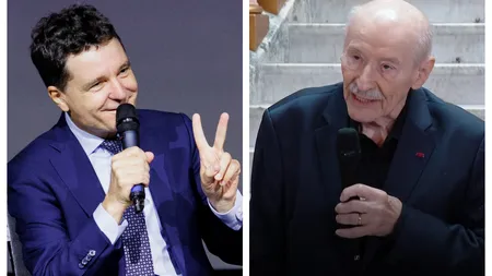Nicuşor Dan l-a premiat pe marele actor Victor Rebengiuc: 