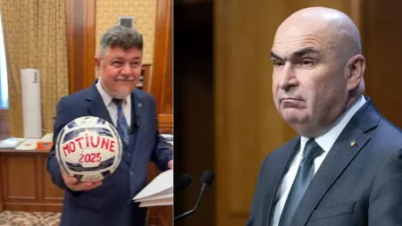 Textul moţiunii de cenzură împotriva lui Ilie Bolojan va fi citit luni în plenul reunit al Parlamentului: 