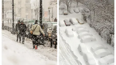 Vin ninsorile în București, în decembrie. Meteorologii Accuweather au modificat prognoza meteo, va ninge înainte de Crăciun