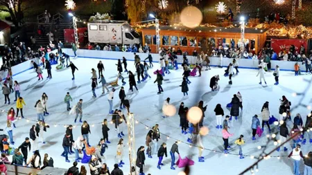 Unde poți merge la patinoar în București în luna decembrie. Principalele puncte de atracție din Capitală