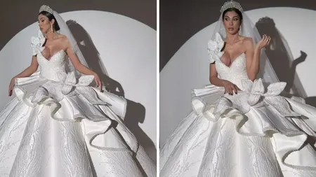 Raluca Pastramă și-a pus urmăritorii pe jar, după ce a apărut într-o rochie de mireasă: „Este o prezență feminină foarte frumoasă”