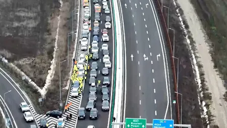Drum întins de la București la Adjud. S-a deschis tronsonul Focșani - Adjud din Autostrada A7, un pas uriaș pentru Moldova. Primele imagini VIDEO