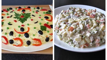 Ce carne se folosește la salata boeuf și câți morcovi și cartofi se pun