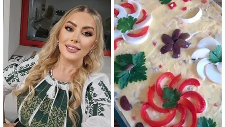 Rețeta de salată boeuf Ornelei Pasăre. Cu ce ingredient înlocuiește maioneza