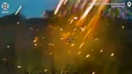 Ucraina transmite Rusiei „urări” de Crăciun printr-un atac devastator cu drone asupra trupelor rusești din regiunea Slobojanșcina