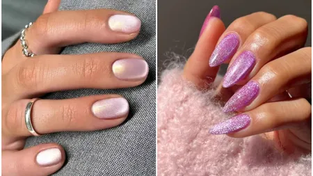 Unghiile cu efect de catifea, la modă în sezonul rece: 