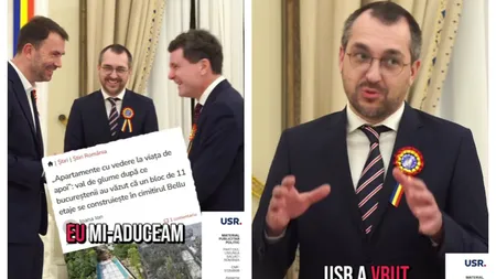 VIDEO Scandalos! Cum a ajuns Nicuşor Dan agent electoral pentru Cătălin Drulă şi USR chiar la recepția de Ziua Națională