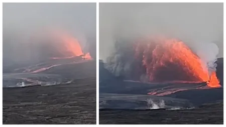 Imagini spectaculoase cu erupția unuia dintre cei mai activi vulcani de pe planetă. ”Evitați zona!” VIDEO