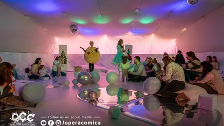 Cultura începe din prima zi de viață! Parteneriatul între Opera Comică pentru Copii și ASSMB oferă bebelușilor acces gratuit la primul lor spectacol, prin intermediul „OCC Golden Ticket”