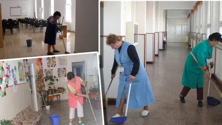 Cât câștigă cu adevărat o femeie de serviciu la școală, în 2026