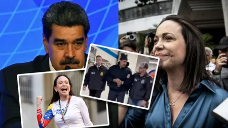 Corina Machado revine triumfătoare în Venezuela după prăbușirea regimului Maduro. Ce mesaj i-a transmis lui Donald Trump