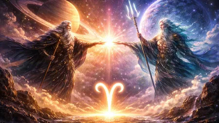 Momentul ZERO al destinului: în februarie 2026. Planeta karmei SATURN și planeta visurilor NEPTUN se întâlnesc în BERBEC. Se șterg datoriile karmice?