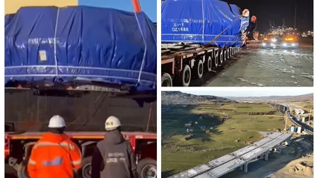 Șeful CNAIR anunță că utilajul care va fora tunelul de pe Autostrada Sibiu-Pitești a ajuns în România: ”Va săpa direct prin inima muntelui”