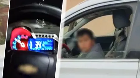 Un copil de 12 ani a condus pe o distanță de circa 130 km o mașină furată. Voia să ajungă la tatăl său, care era divorțat mama lui
