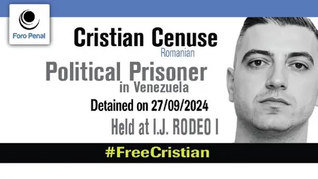 Cetățean român, fost deținut politic, eliberat dintr-o închisoare din Venezuela. Ministerul de Externe anunță unde se află românul și când va ajunge în țară