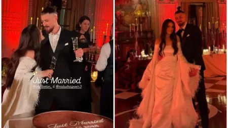 Cât a plătit soția lui Radu Drăgușin pe rochia de mireasă. Ioana a ales o ținută semnată de un designer celebru