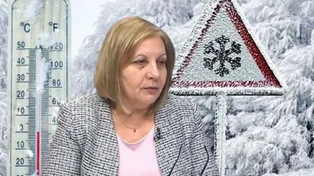 EXCLUSIV Elena Mateescu (ANM) anunță un nou episod de iarnă grea în România. Ninsori abundente în Capitală, strat de zăpadă de 30 de cm: „Vreme deosebit de rece, geroasă”
