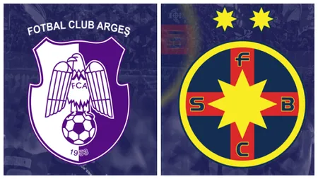 LIVE FC Argeş - FCSB în primul meci al anului 2026 din Liga I. Surprize în primul 11 al lui Gigi Becali. Unde vezi partida la TV