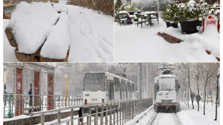 Ger de crapă pietrele în Capitală, vreme siberiană. Vortexul polar aduce -14 grade Celsius în Bucureşti