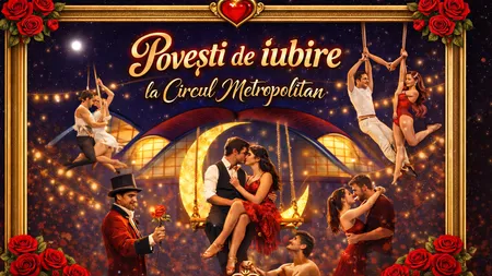 Povești de iubire, pe 14 februarie, la Circul Metropolitan București, de la ora 18