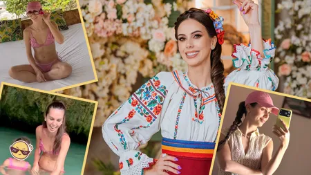 Georgiana Lobonț, momente speciale alături de familie la început de an! Artista și fiica ei au înotat alături de țestoase