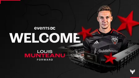 Louis Munteanu, prezentat oficial de DC United. Americanii au dezvăluit adevărata sumă de transfer: 