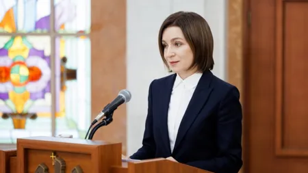 Maia Sandu dă înapoi privind unirea Republicii Moldova cu România: „Mergem strict după decizia cetățenilor”