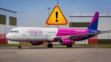 Panică pe aeroportul din Sibiu. Incident imediat după aterizarea avionului, s-a deschis o anchetă