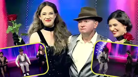 Dan Puric, show de senzație la Super-Revelionul România TV! Apariția fenomenală a maestrului i-a lăsat pe toți fără cuvinte. Momentul său de step și pantomimă a transformat platoul TV într-o scenă de Broadway
