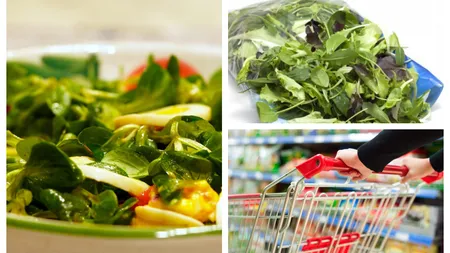 Alertă în supermarketurile din România. Salata la pungă ne poate trimite direct la camera de gardă.  Specialiștii ne recomandă să o evităm