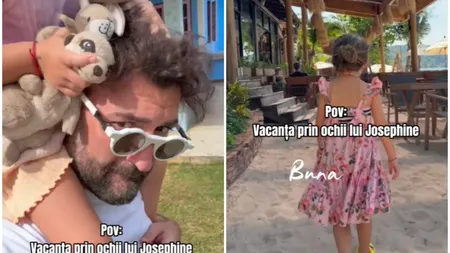 Prima înregistrare cu vocea micuței Josephine, fiica lui Smiley și a Ginei Pistol: 