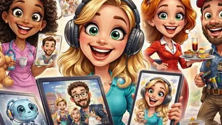 Adevărul despre caricaturile virale generate de AI. Specialiștii trag un semnal de alarmă: 