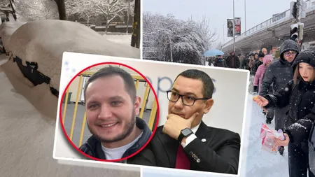 Victor Ponta îl distruge pe prefectul-patiser, pentru nămeții și ghețușul din București. ”Cine a nins să strângă!”