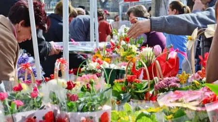 STUDIU: Piața florilor din România, vânzări de miliarde de lei în perioada 1-8 martie