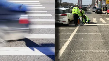 O femeie, ucisă pe o trecere de pietoni din județul Constanța. Echipajele de salvare nu au mai putut face nimic