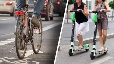Accidente cu bicicliști și trotinetiști în 2026. Reguli noi, piste „fantomă” și greșeli care pot schimba complet vina în trafic