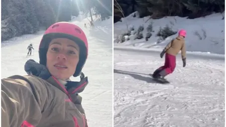 Soția principelui Nicolae a făcut show pe pârtie. Alina de România se dă cu placa de snowboard ca o profesionistă