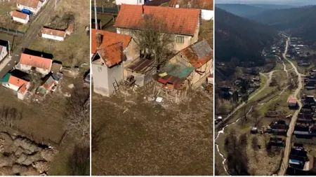 Casă de vânzare pentru 10.000 de euro într-o localitate din România. Bonus: terenul are 284 de metri pătrați