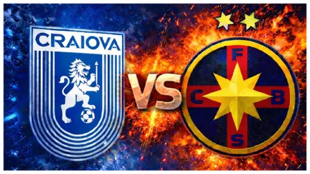 Universitatea Craiova - FCSB, meci decisiv pentru accesul în sferturile de finală din Cupa României. Cum se pot califica ambele echipe