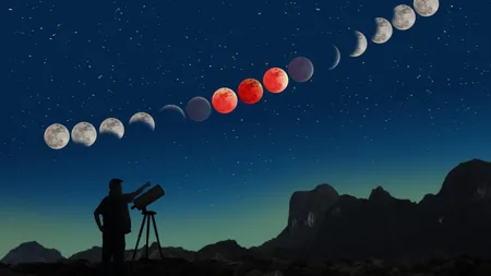 ECLIPSA de LUNĂ PLINĂ declanşează un VAL URIAȘ de ENERGII pe Pământ! Ce schimbări urmează după Luna plină sângerie din 3 martie?