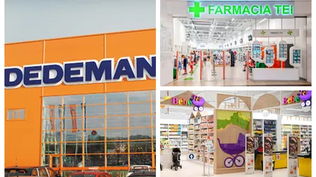 Farmacia Tei și Bebe Tei deschid primele magazine chiar în Dedeman