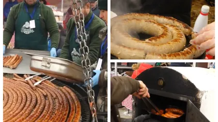 Ce a spus o australiancă după ce a gustat cârnați la un festival din Harghita. Zeci bucătari s-au întrecut în rețete inedite