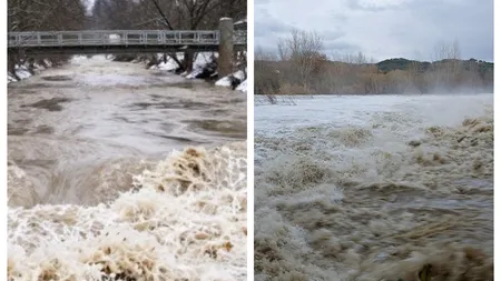 COD GALBEN de inundații, după viscol și ninsori abundente. Anunțul de ultimă oră al hidrologilor