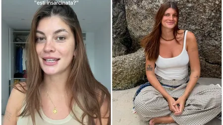 Laura Giurcanu a răbufnit când a fost întrebată dacă este însărcinată: 