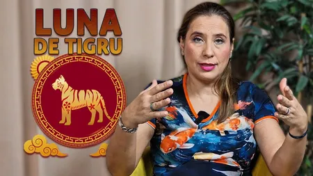 Zodiac chinezesc cu Anca Dimancea. Ce aduce Luna de Tigru: 
