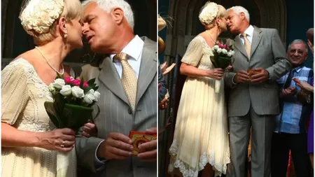 Monica Tatoiu, dezvăluiri despre nunta ei din '88. A purtat o rochie de mireasă făcută din perdele de la Pașcani: 