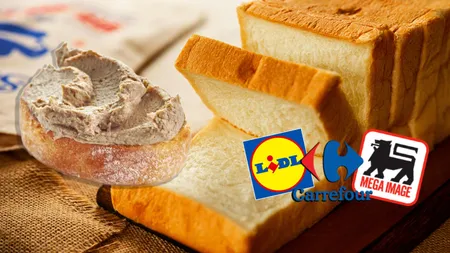 Cât costă o pâine la Lidl, Mega Image sau Carrefour, în 2026. De unde să o cumperi dacă vrei să-ți rămână bani și de un pateu
