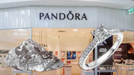 Pandora își schimbă brusc strategia. Reduce argintul și mizează pe platină, după explozia prețurilor metalelor prețioase