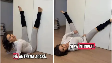 Ramona Bădescu are o flexibiliate impresionantă la 57 de ani. Vedeta a postat imaginile pe Internet: 