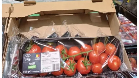 Roșii românești la 58 de lei kilogramul într-un supermarket din România. Inspectorii de la Protecția Consumatorilor sunt șocați: ”Am intrat îm recesiune economică?”